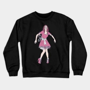 Wind Up Doll - Clockwork Graphic - Plangonologist Crewneck Sweatshirt